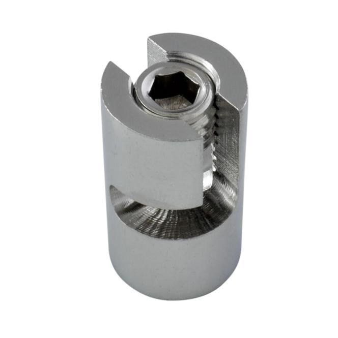  WIRE ROPE NET CLIP 0-90° WITH M10 CONNECTION - STAINLESS STEEL A4