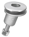  PRESA PER PALO OMBRELLONE - ACCIAIO INOX A4