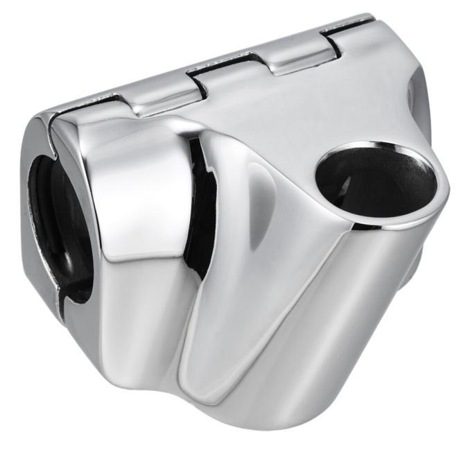  SUPPORTO PER BINARIO PER PALO PARASOLE - ACCIAIO INOX A4