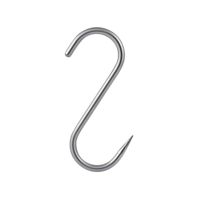  GANCIO A S, GANCIO PER CARNE - ACCIAIO INOX A2