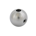  WIRE ROPE BALL STOPPER, GRINDED SURFACE - STAINLESS STEEL A4