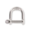 MANILLE LARGE AVEC AXE IMPERDABLE - INOX A4