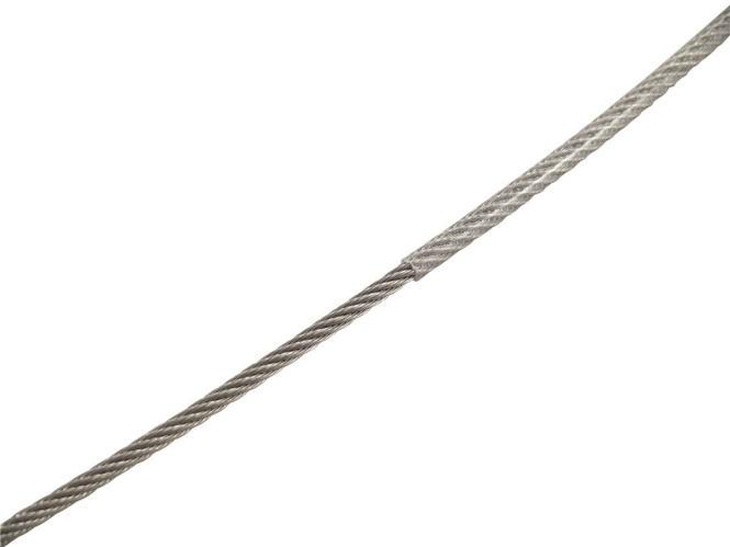  CAVO METALLICO 7X19 SZ RIVESTITO IN PVC TRASPARENTE - ACCIAIO INOX A4/PVC