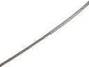 CÂBLE SOUPLE 7X19 SZ GAINÉ PVC TRANSPARENT - INOX A4/PVC