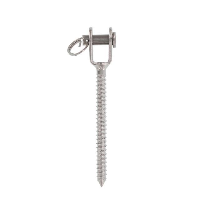  FORCELLA CON FILO DI LEGNO - ACCIAIO INOX A4