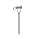 CHAPE AVEC FILETAGE BOIS - INOX A4