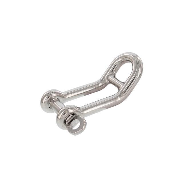  MAINSAIL TACK SHACKLE WITH CROSS BAR - STAINLESS STEEL A4