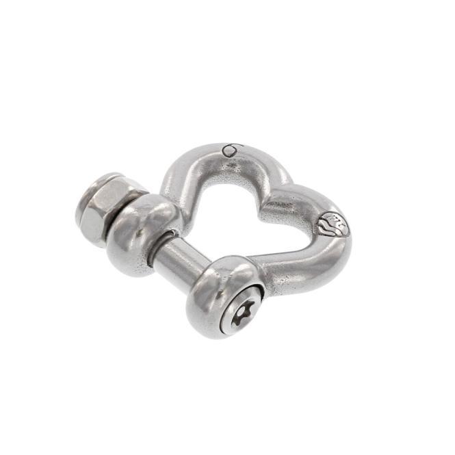  GRILLO A 3 VIE A FORMA DI CUORE, SERIE MT - ACCIAIO INOX A2