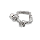  DIAMOND SHAPED CHAIN CROSS SHACKLE, MT-SERIES - STAINLESS STEEL A2