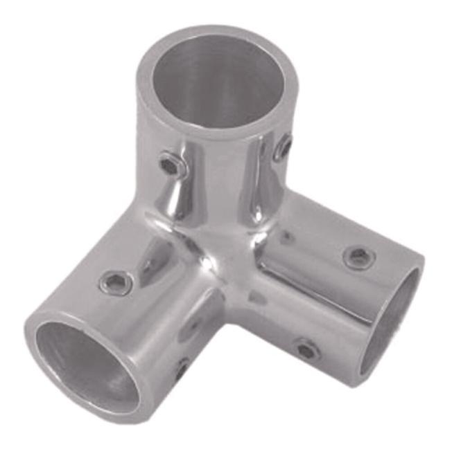  3-WAY CORNER FITTING - STAINLESS STEEL A4