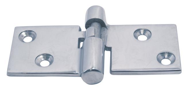 CHARNIÈRE DÉGONDABLE - INOX A4