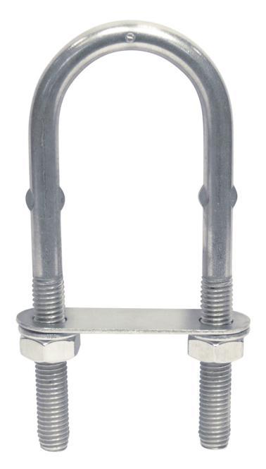 CADÈNE AVEC PLAQUE - INOX A2