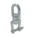  WIRBELSCHÄKEL AUGE-GABEL - EDELSTAHL A4