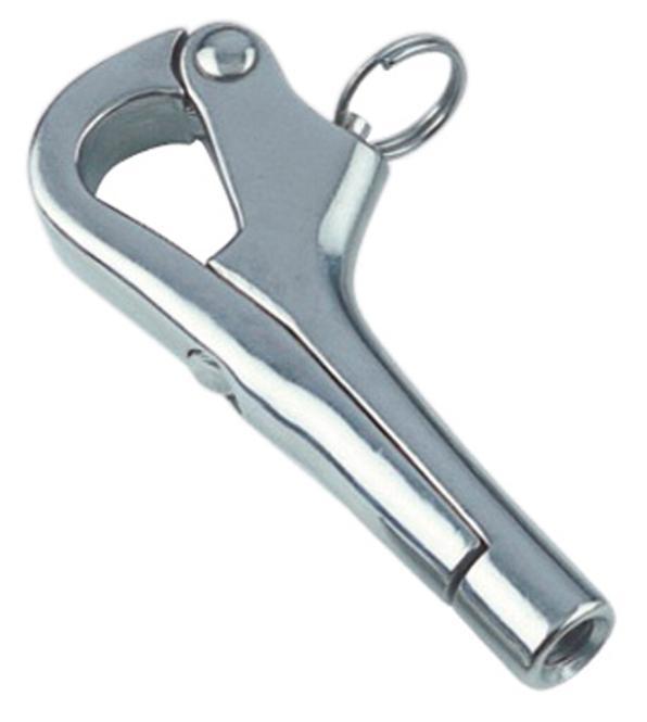  GANCIO A PELLICANO CON FILETTATURA INTERNA - ACCIAIO INOX A4