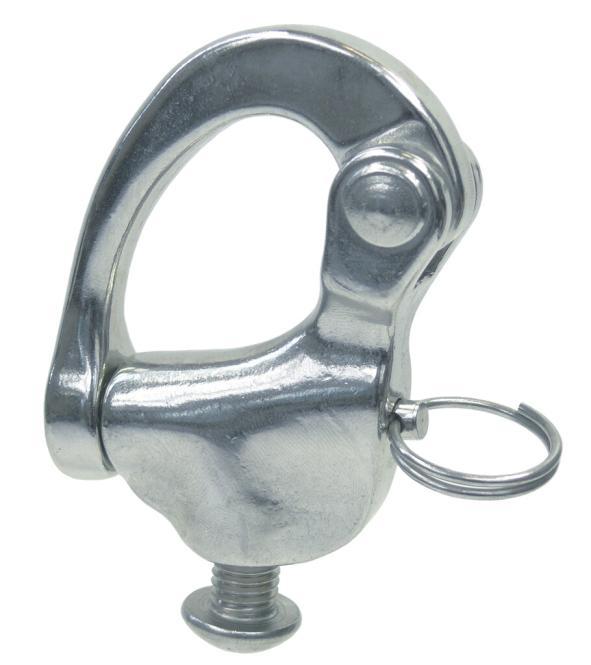 MOUSQUETON DE DRISSE À VIS - INOX A4
