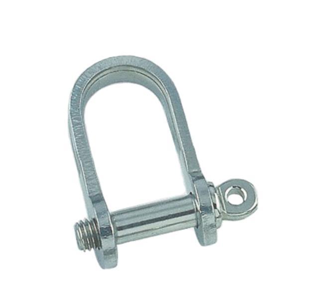  FLAT SHACKLE - STAINLESS STEEL A4
