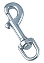  MOSCHETTONE CON OCCHIELLO GIREVOLE - ACCIAIO INOX A4