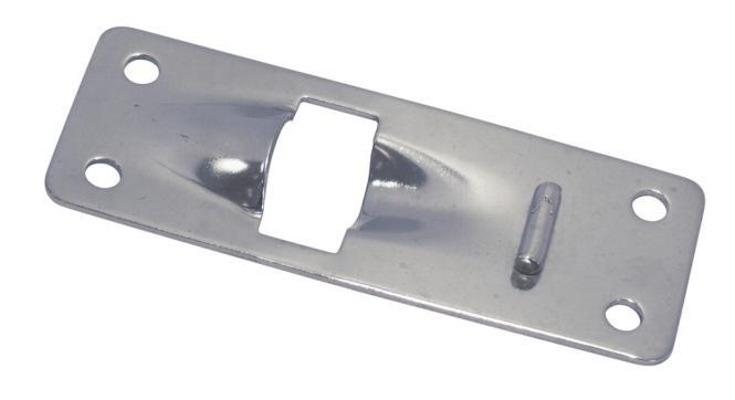  HALYARD EXIT PLATE - STAINLESS STEEL A2