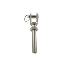  FORCELLA CON FILETTATURA DESTRA - ACCIAIO INOX A4