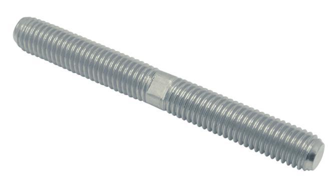  STUD BOLT, RIGHT AND LEFT THREAD - STAINLESS STEEL A4