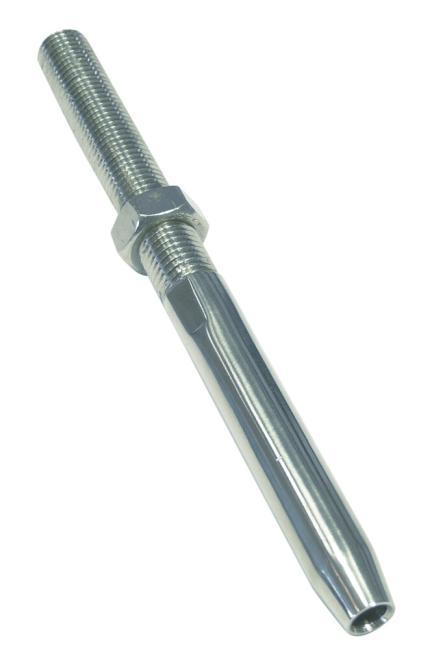 TERMINAL WITH LEFT THREAD - STAINLESS STEEL A4