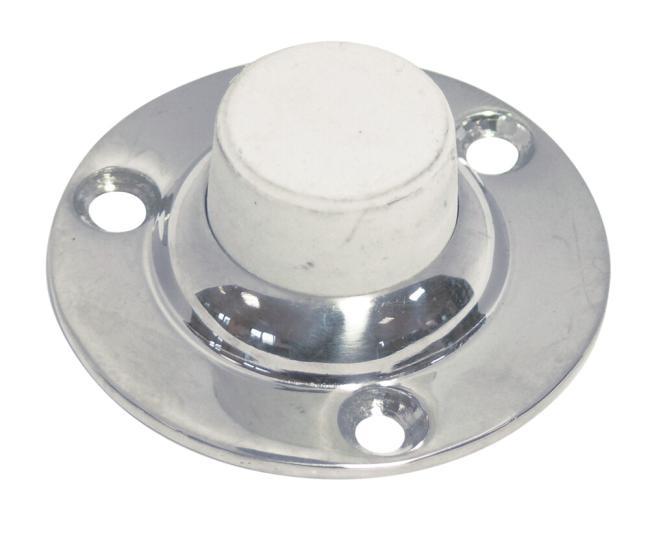 BUTOIR DE PORTE - INOX A4/CAOUTCHOUC