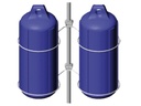  FOLDABLE DOUBLE FENDER HOLDER - STAINLESS STEEL A2