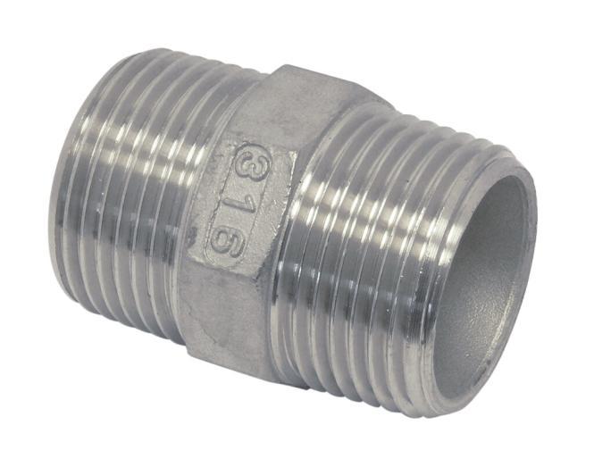 MAMELON AVEC FILETAGE EXTÉRIEUR - INOX A4