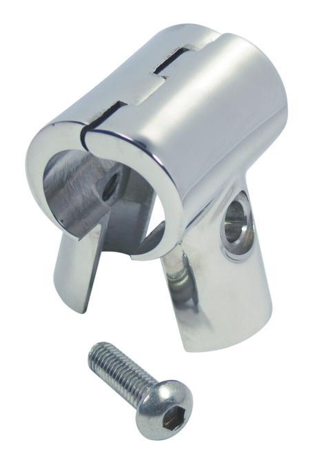  T-FITTING HINGED, 90° - STAINLESS STEEL A4
