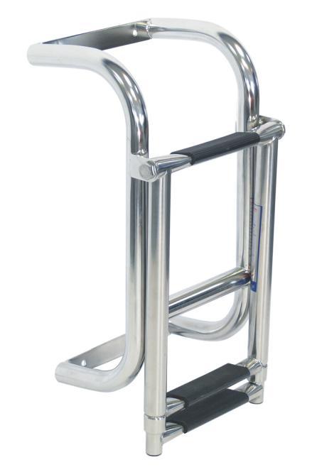  SCALETTA TELESCOPICA DA POPPA - ACCIAIO INOX A4/PLASTICA
