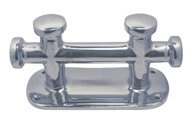  BOLARDO DE DOBLE CRUZ - ACERO INOXIDABLE A4