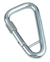  ASYMMETRIC SPRING HOOK WITH SCREW SLEEVE AND BAR - STAINLESS STEEL A4