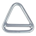  TRIANGEL-RING MIT STEG - EDELSTAHL A4