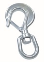  TRAILER HOOK WITH SWIVEL - STAINLESS STEEL A4