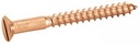 [DIN 97] VIS A BOIS TETE FRAISEE FENDUE - LAITON (NFE25-604, UNI 702)