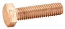 [DIN 933] VIS A METAUX TETE HEXAGONALE FILETAGE TOTAL - LAITON (SIMILAR ISO 4017, NFE25-114, UNI 5739)