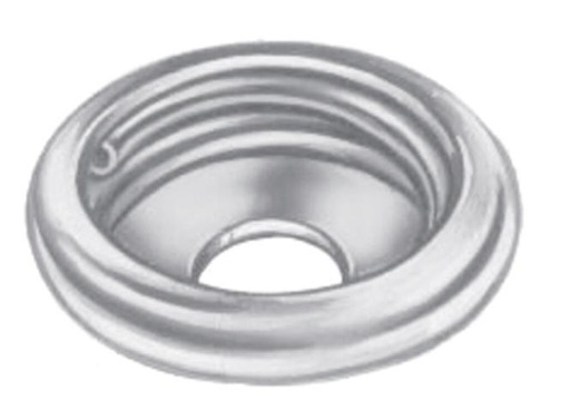 [814036615] BOUTON DURABLE-DOT PARTIE FEMELLE INTERMÉDIAIRE - LAITON
