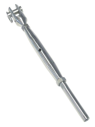 RIDOIR CHAPE USINÉE À SERTIR - INOX A4