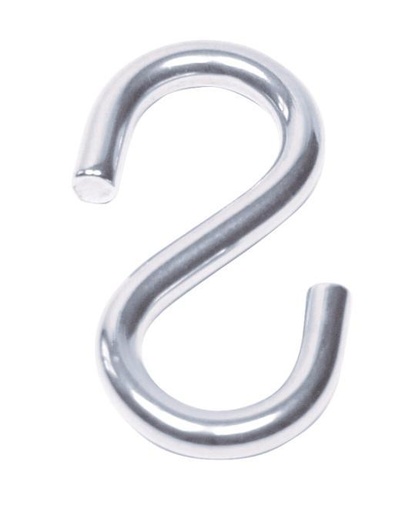  SYMMETRIC S-HOOK - STAINLESS STEEL A2