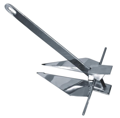 [814072430] ANCRE TYPE "DANFORTH" POLI MIROIR - INOX A4