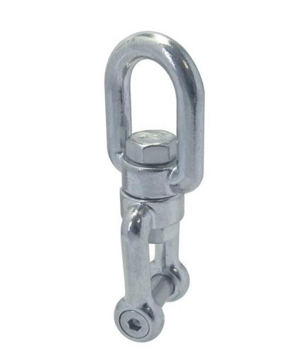  SWIVEL SHACKLE EYE-JAW WITH HEXAGON SOCKET - STAINLESS STEEL A4