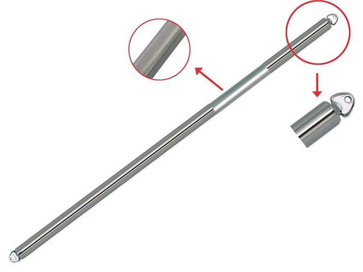  MÁSTIL BIMINI AJUSTABLE - ACERO INOXIDABLE A2