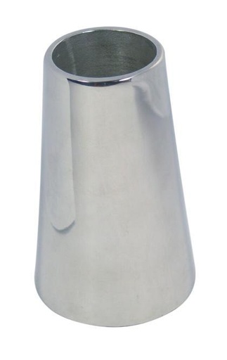 [814305425]  BASE DE RIEL CON ROSCA INTERNA, 90° - ACERO INOXIDABLE A4