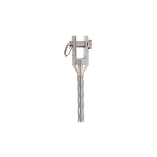 RIDOIR AVEC FILETAGE À DROITE, USINÉE - INOX A4