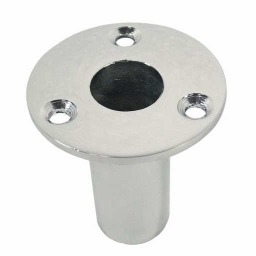 EMBASE POUR TUBE ENCASTRABLE - INOX A4