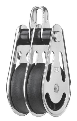  BLOCO SPRENGER 10MM COM ROLAMENTO DESLIZANTE - AÇO INOXIDÁVEL A2