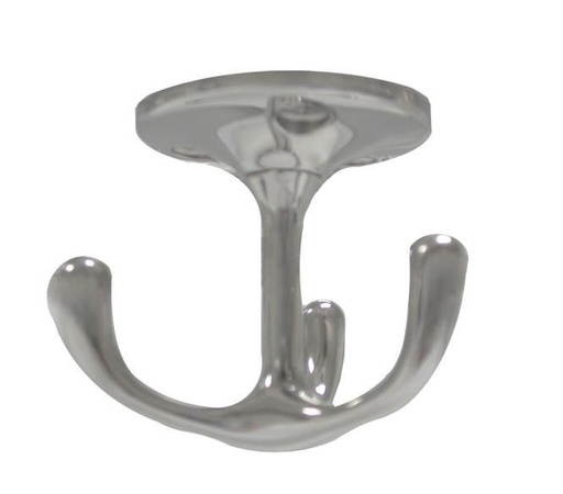 [814665457] CROCHET PORTE-VÊTEMENTS TRIPLE, PIVOTANT - INOX A4