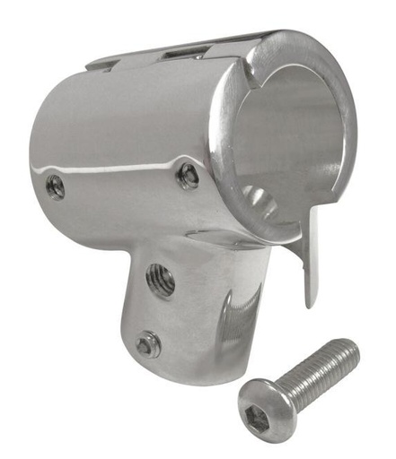  RACOR EN T DE 2 PIEZAS, 60° - ACERO INOXIDABLE A4