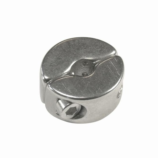 BAGUE D'ARRÊT POUR CÂBLE, 2 PARTIES (2 VIS) - INOX A4