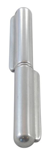  WELD-ON HINGE, 2-PART - STAINLESS STEEL A2